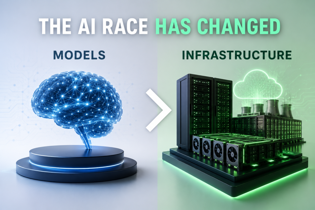 AI infrastructure becoming more important than AI models