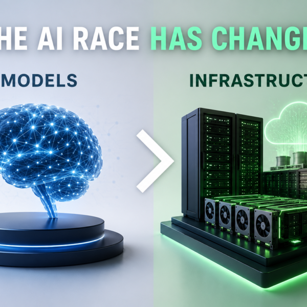 AI infrastructure becoming more important than AI models