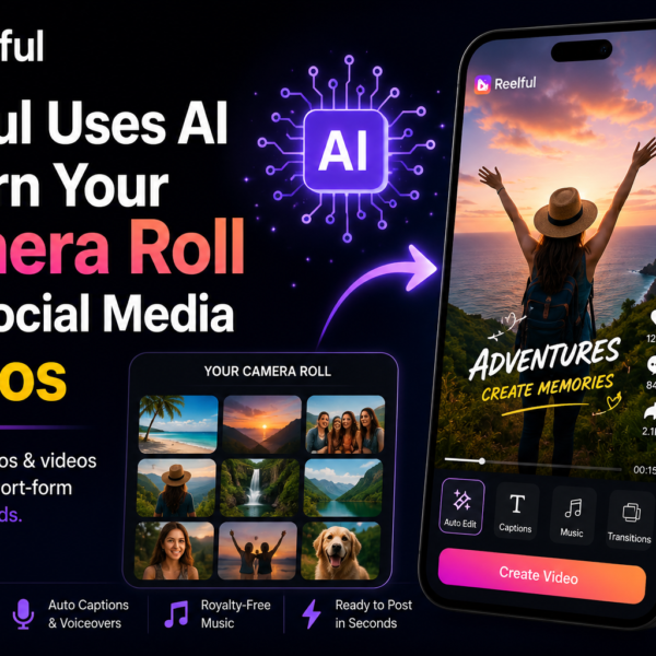 Reelful Uses AI to Turn Your Camera Roll…