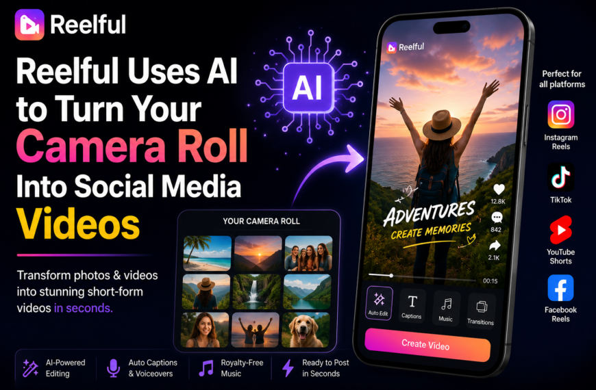 Reelful Uses AI to Turn Your Camera Roll&hellip;