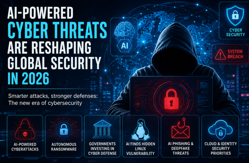 AI-Powered Cyber Threats Are Reshaping Global Security in 2026