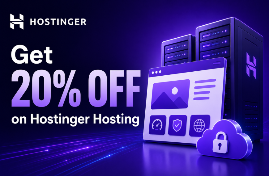 Get 20% OFF on Hostinger Hosting