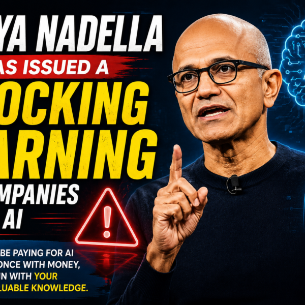 Satya Nadella Issues Stark Warning to Companies Using&hellip;