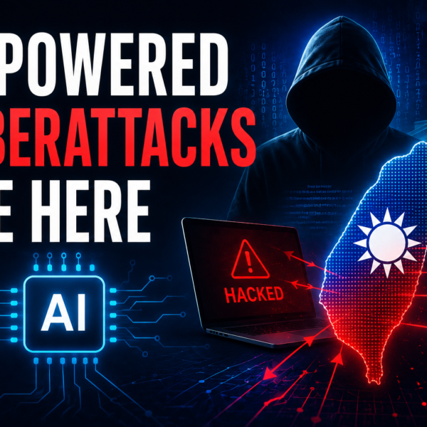 AI-powered cyberattack targeting Taiwan government agencies