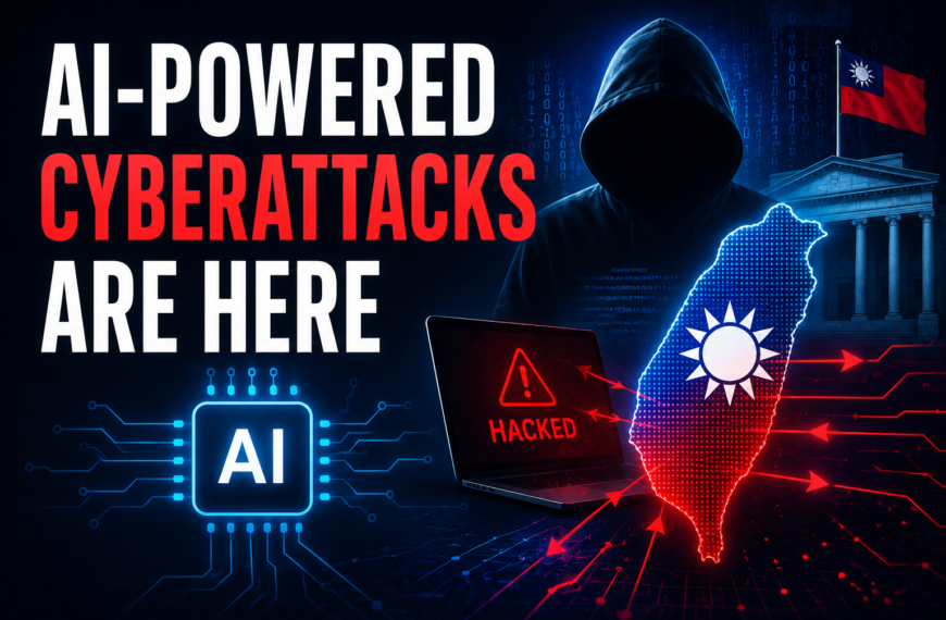 AI-powered cyberattack targeting Taiwan government agencies