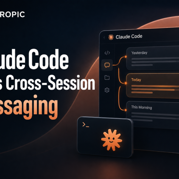 Anthropic Claude Code Cross-Session Messaging feature for persistent AI coding sessions