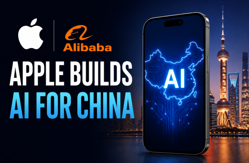 Apple China-specific AI model developed with Alibaba support