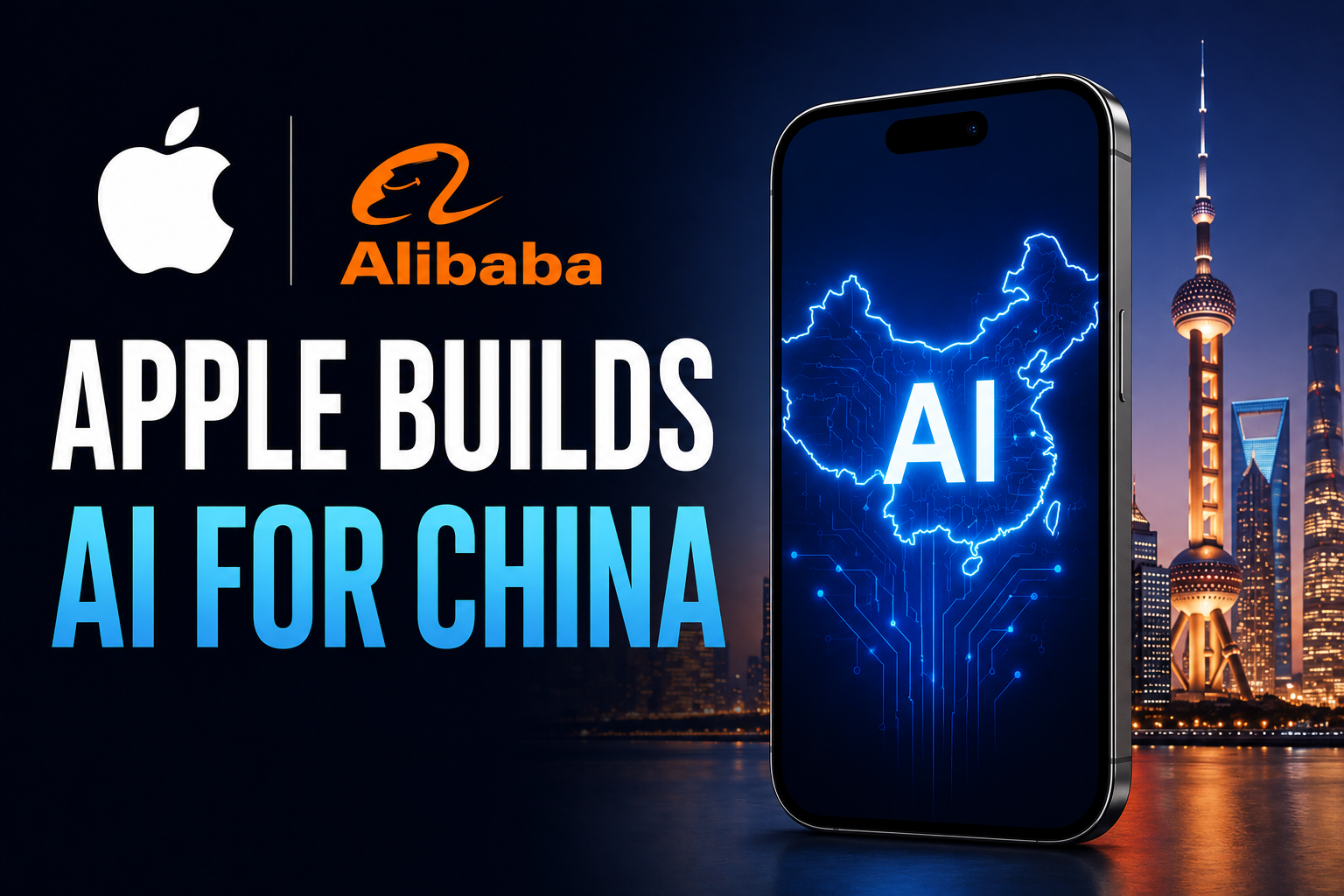 Apple China-specific AI model developed with Alibaba support