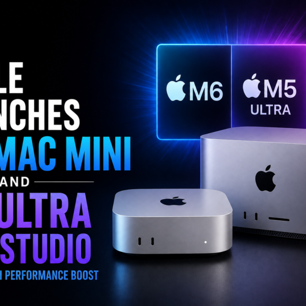 Apple M6 Mac mini and M5 Ultra Mac Studio with major AI performance improvements