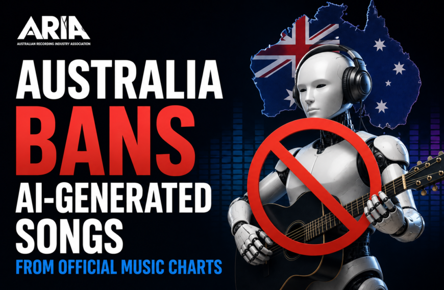 Australia bans fully AI-generated songs from official ARIA music charts