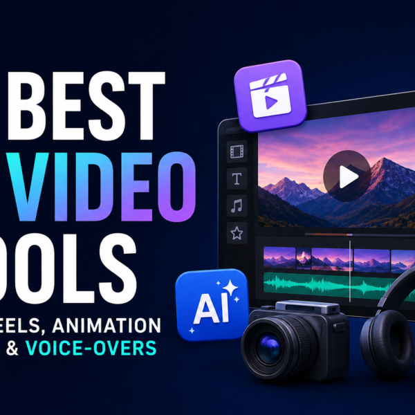 Best AI tools for creating video ads, Reels, animation videos and voice-overs