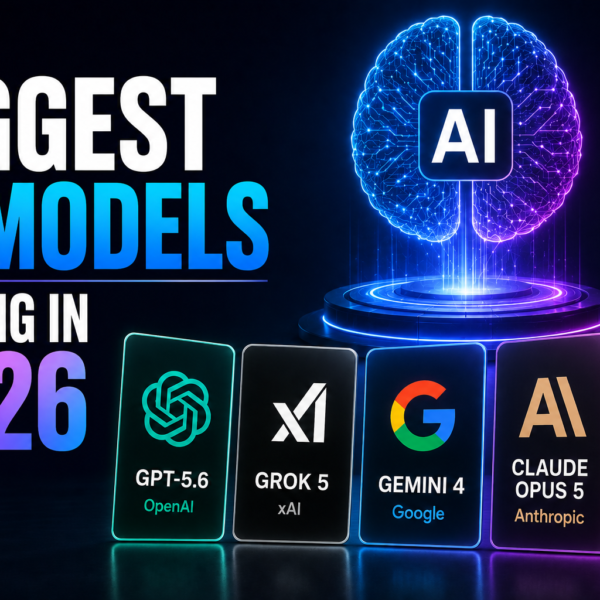 Biggest AI models of 2026 including GPT, Grok, Gemini and Claude