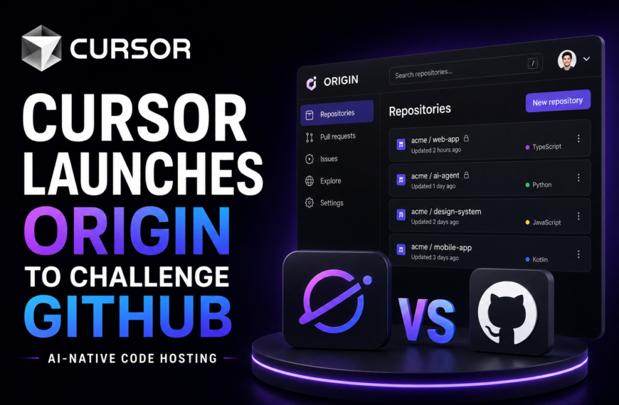 Cursor Origin AI-native code hosting platform challenging GitHub