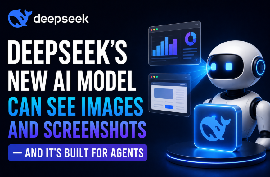 DeepSeek V4 Flash Vision AI model understanding images and screenshots for AI agents
