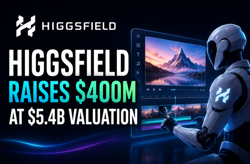 Higgsfield raises $400 million at a $5.4 billion valuation