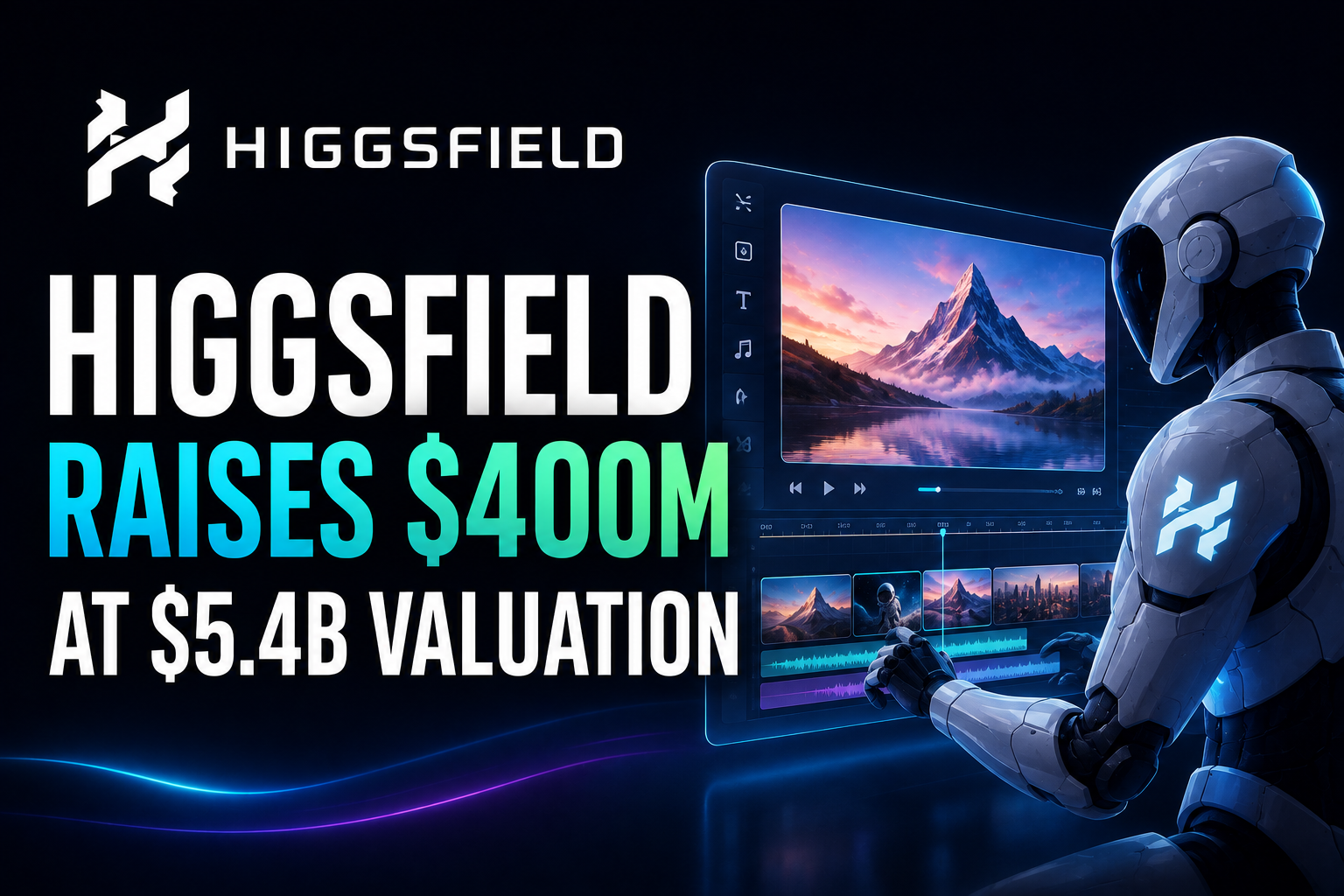 Higgsfield raises $400 million at a $5.4 billion valuation