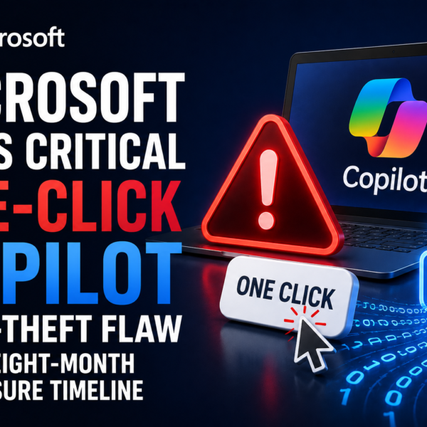 Microsoft fixes critical Copilot vulnerability that could enable one-click data theft
