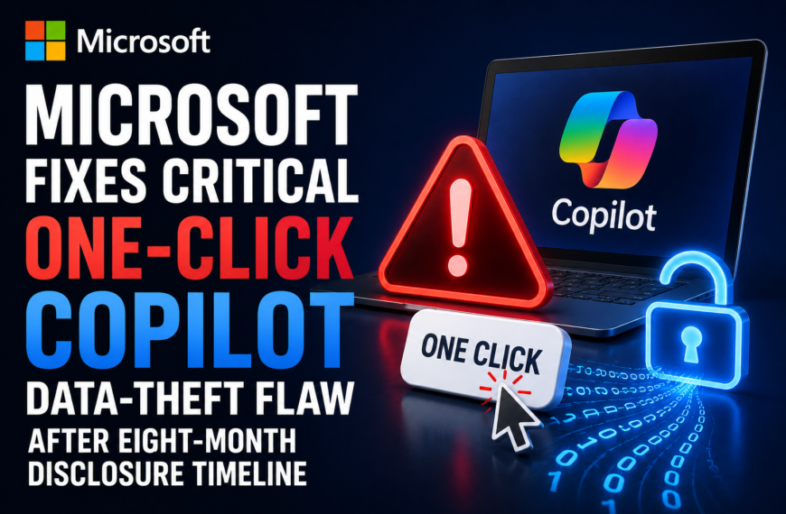 Microsoft fixes critical Copilot vulnerability that could enable one-click data theft
