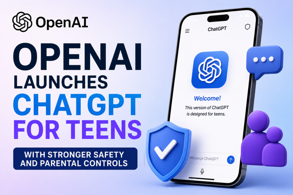 OpenAI launches ChatGPT for Teens with stronger safety and parental controls