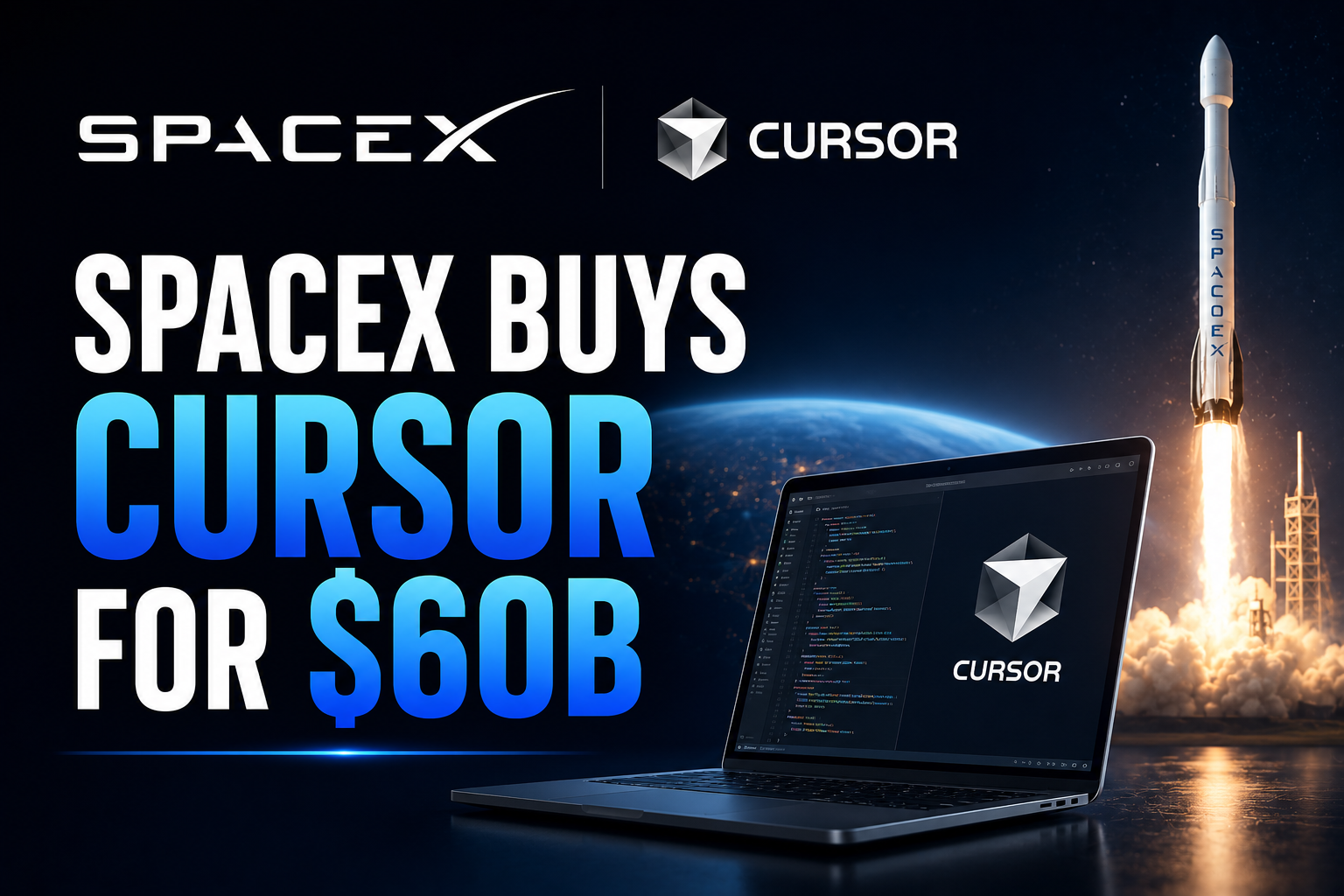SpaceX completes $60 billion acquisition of Cursor AI coding platform