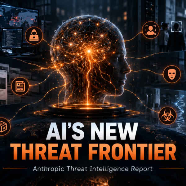 Anthropic AI threat intelligence report showing AI-powered cyberattacks, surveillance and misinformation