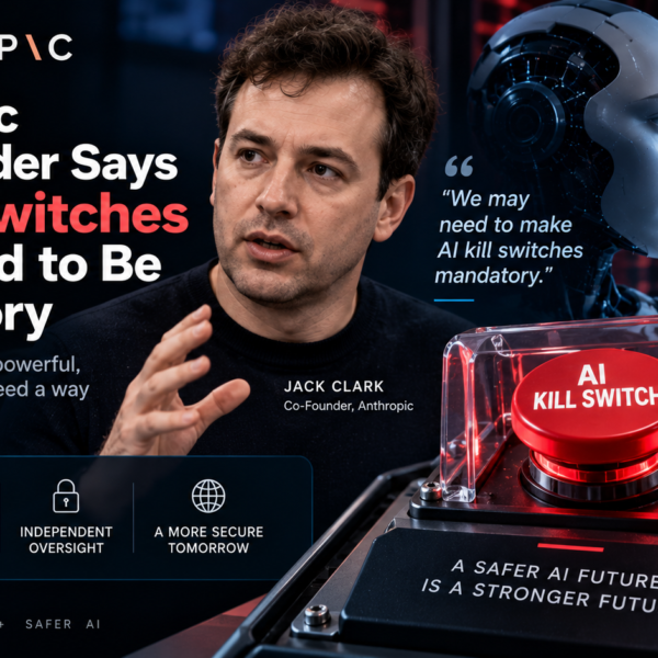 Anthropic co-founder Jack Clark calls for mandatory AI kill switches for dangerous AI systems