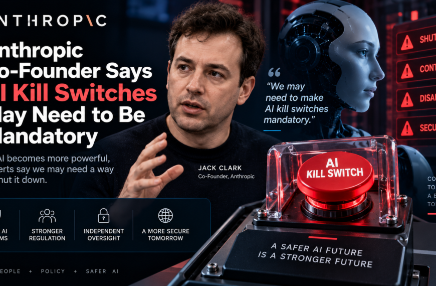 Anthropic co-founder Jack Clark calls for mandatory AI kill switches for dangerous AI systems