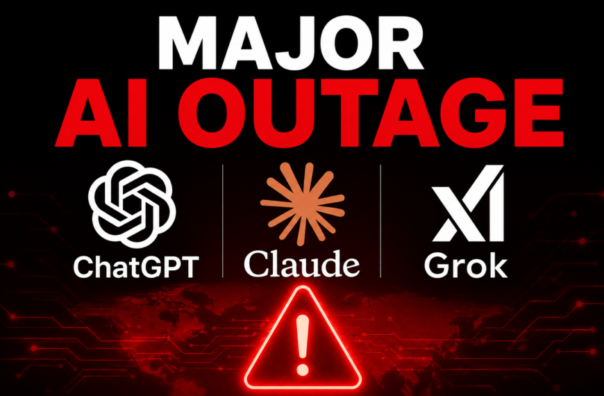 ChatGPT Claude and Grok experience simultaneous AI service outages
