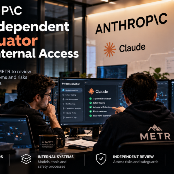Anthropic gives METR researchers deeper internal access to evaluate Claude models and AI safety risks.
