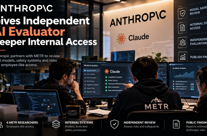 Anthropic gives METR researchers deeper internal access to evaluate Claude models and AI safety risks.