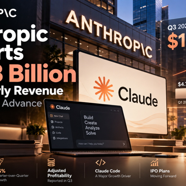 Anthropic reports $16.8 billion in quarterly revenue as the Claude AI company prepares for a potential IPO