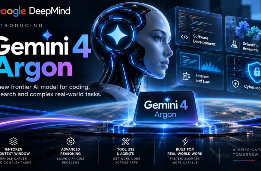 Google Gemini 4 Argon AI model for advanced reasoning, coding and agentic tasks