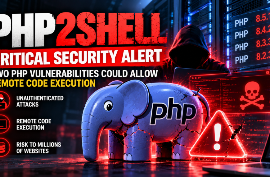 PHP2Shell critical PHP security vulnerabilities that could allow remote code execution on vulnerable web servers.